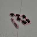 LotsBuyLots 4 Pack Retro Rectangle Sunglasses Women Vintage Square Glasses for Bachelorette Party Favors Bridesmaid Gifts