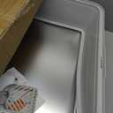 AIPERRO Stainless Steel Litter Box Extra Large for Big Cats and Multi-Cats | Jumbo Extra Large Metal Cat Box with High Sided Lid, Anti-Urine Leakage, Non-Stick,Include Litter Scoop