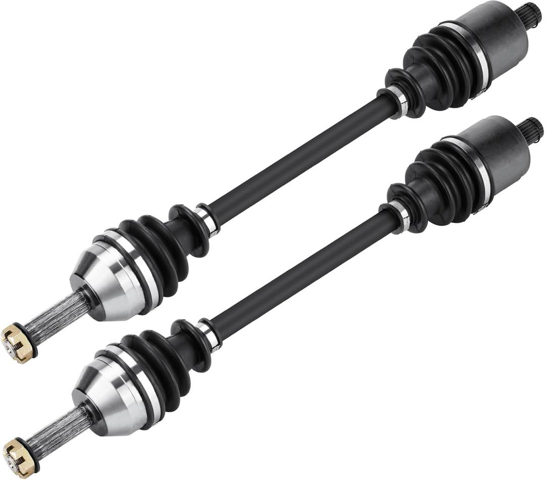 Youxmoto Front Left/Right CV Axle Fit for Polaris Ranger Midsize 500 570 (Crew EPS)/ EV/ETX 2015 2016 2017 2018 2019 2020 2021 2022, 4340 Chromoly Steel Drive Half Shaft, For 1333238