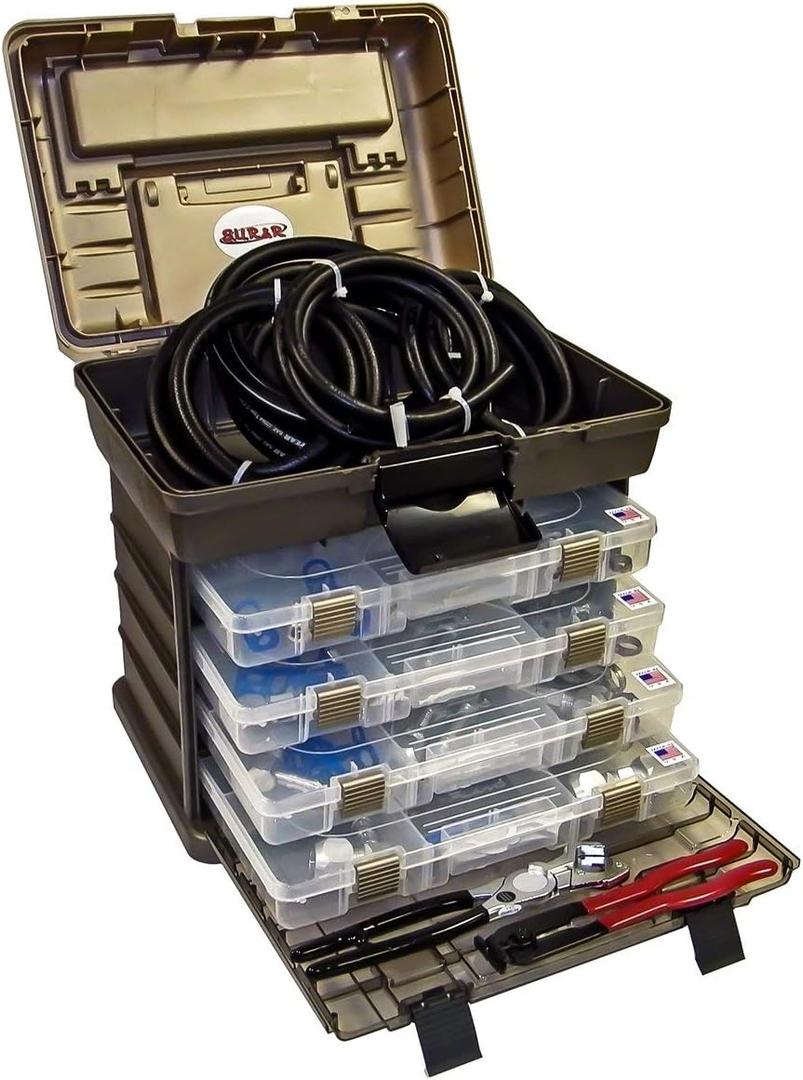 S.U.R. and R Auto Parts Sur&r A/C Line Repair Kit,Includes 87 Pieces AC1387-1 Each