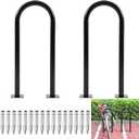 2 Pack 2-3 Bike Stand U Bike Rack, Commercial Bicycle Rack