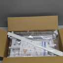 Drink Organizer for Fridge-White Automatic Pusher Glide,12oz 16oz 20oz-Soda Dispenser for Fridge-Holds up to 30 Cans (38CM)