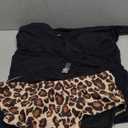 Tempt Me Two Piece Tankini Bathing Suits for Women One Shoulder Swim Top with Bottom Swimsuits, XXL