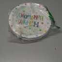 Happy Birthday Party Plates, 9inch-50pcs, Birthday Party Paper Plates, for Decorations