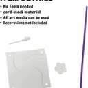 4E's Novelty 24 Pack DIY Pinwheels Craft for Kids, Bulk Summer Pinwheel Craft Kit, Color Your Own Paper Windmill for Pinwheels for Kids July 4 Party, Bulk Pinwheel for Spring Art and Creativity