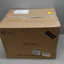 IRIS USA Large Top Entry Cat Litter Box with Lid Enclosed Covered Design Litter Catching Scatter Shield Pan Dog Proof Pet Proof Scoop Included Odor Control for Indoor Cats Kittens, Dark Gray/White