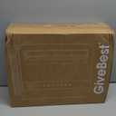 Givebest-Wall-Heater-for-Indoor-Use, 1500W Electric-Space-Heater, 120Vertical Oscillation,Compatible with Alexa, Adjustable Thermostat, Remote Control, 24H Timer, Easy-mounted Heater for Indoor Use (White)