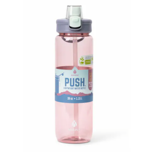 Manna™ Push™ Water Bottle 39 oz - Pink