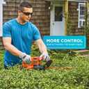 BLACK+DECKER Electric Hedge Trimmer, 16-Inch 3.0 Amp Compact Corded Power Hedge Trimmer (BEHT100)