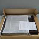 Mino Kesper Brown 18-55" Wide Dog Gate, Bamboo Freestanding Pet Gates for Dogs, Puppy Fence