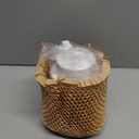 Bosilunlife Ceramic Foaming Soap Dispenser - 12Oz Bathroom Countertop Kitchen Dish Soap Pump Dispenser Foam Soap Dispenser - Rubber Paint White