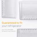 Smart Choice 240364503 Crisper Drawer Bin for Refrigerator Freezer - Clear, Frigidaire Drawer Replacement for 240364502 240364505 240364507 240364508, Fits Select Frigidaire & Kenmore Models