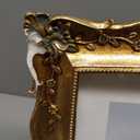 SIMON'S SHOP Black Picture Frame 11x14 Matted to 8x10, Vintage 11x14 Picture Frame with Mat, Victorian Gothic Poster Frame for Gallery Wall and Tabletop Display