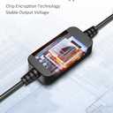 PD3.0 Radar Detector Cable, with Type-C to RJ11 Plug ,Replacement Radar Detectors Power Cable,for Escort Passport 9500i MAX360 Uniden R1 R3 DFR8 DFR9 Radenso XP Beltronics STI Radar Detector and more