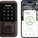 Kwikset Halo Wi-Fi Smart Lock, Keyless Entry Front Door Touchscreen Deadbolt, App Control, Grade AAA Certified, Easy Install No Hub, Venetian Bronze Finish