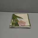 YOUR SMILE Pack of 2 Embroidered Decorative Throw Pillow Cover 18x18 Inch Farmhouse Floral Floor Pillowcase for Couch Living Room Sofa Bed, Pink Tulip