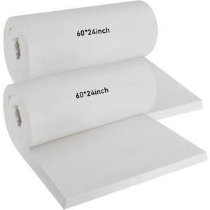 Amylove 2 Pcs Ceramic Fiber Insulation Blanket 60 x 24 x 1 Inch High Density Heat 2600f High Temperature Insulation for Stoves, Kilns, Forges, Fire Bricks, Boilers, Pizza Ovens