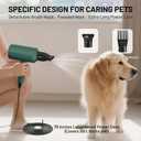 Dog Cat Hair Dryer,Professinal Double Force Grooming Blower Dryer for Medium/Small Pets,IEC & UL Certificated