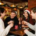 Christmas Clear Ice Cube Maker, 2.5" Stainless Steel Crystal Clear Ice Ball Maker, Ice Molds for Whiskey/Old Fashioned Cocktail/Bourbon, Whiskey Bourbon Gifts for Men, Dad, Husband (Bundle B(2 Pack)