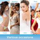 Thigh Tape Lifting Lnvisible, Transparent Anti Friction Patch, Invisible Lift and Glow Patches Legs Transparent Sweatproof Skin Protection Patches for Women Skin Lifting Inner Thighs (30 PCS)
