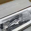 Grill Parts for Weber Genesis II 300 Series, 66032 Flavorizer Bars and 66040 Heat Deflector 67489 Burner Kit for Weber GS4 Genesis II 310 Grills for Weber Genesis GS4 Parts