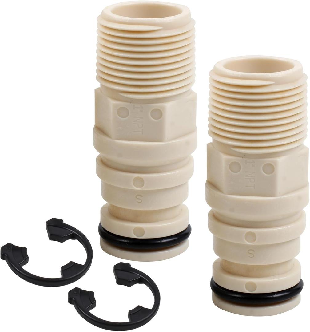 Water Softener Installation Adapter Kit 7280203 Compatible with Kenmore, GE, Whirlpool, Morton, NorthStar, EcoWater, EcoPure etc