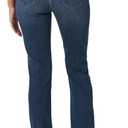 Lee Women's Petite Legendary Mid Rise Straight Leg Jean, Seattle, 8 Petite