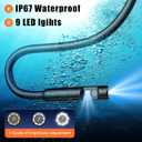 Dual Lens Endoscope Camera with Light16.5FT Anhendeler Borescope Inspection Camera, IP67 Waterproof Borescope, 4.3" IPS Screen, for Automotive, Pipe, Wall, Gadgets for Men