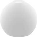 Frosted White Glass Globe Lampshade Double Hole Fixture Replacement Shade, Diameter 10"