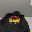 Hilo Hawaii Hawaiian Surf Vintage Sunset Surfer Retro Pullover Hoodie (Small, Black)