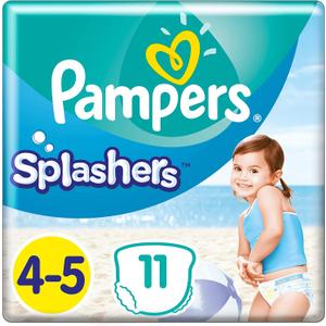 Pampers Splashers Size 4-5 9-15 kg Disposable Swim Diapers for Optimal Protection in Water, 11 Pieces