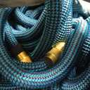 Lotoo Indoor Sink Hose Attachment for Faucet 25ft, Faucet Hose for Kitchen Sink or Bathroom Sink Faucet with 10-Function Nozzle, Watering, Washing Pets, Household Cleaning and Car Washing