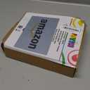 JOYIN 9'' Angel Christmas Tree Topper with Lights, Battery Operated Lightweight White Angel Treetop, Illuminated Ornament for Christmas Tree Decorations, Family, Indoor Home & Xmas Party Decorations