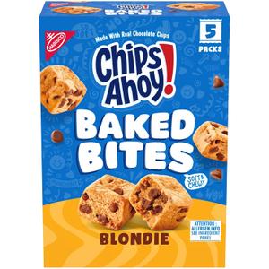 2 x CHIPS AHOY! Baked Bites, Blondie, 5 - 1.5 oz Snack Packs (5 Bites per Pack) (EXP 06/11/26)