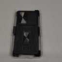 VEGO for Samsung Galaxy S25 Ultra Case, with Slide Camera Protector & Belt Clip Holster & 360°Rotatable Ring Kickstand Military Grade Heavy Duty Protection Cover - Black 