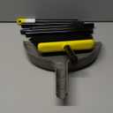 Broom and Dustpan Set,IndoorBroom with Dust pan Combo Set for Home,Angle Kitchen Broom for Floor Sweeping
