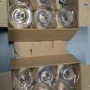 Qunclay 12 Pcs 3.5oz Shot Glass Cups Whiskey Bourbon Tasting Glasses Clear Small Brandy Snifter Cognac Wine Sherry Snifter Baileys Copitas Para Tequila Port Cup for Tasting Brandy Drinking Liquor Beer