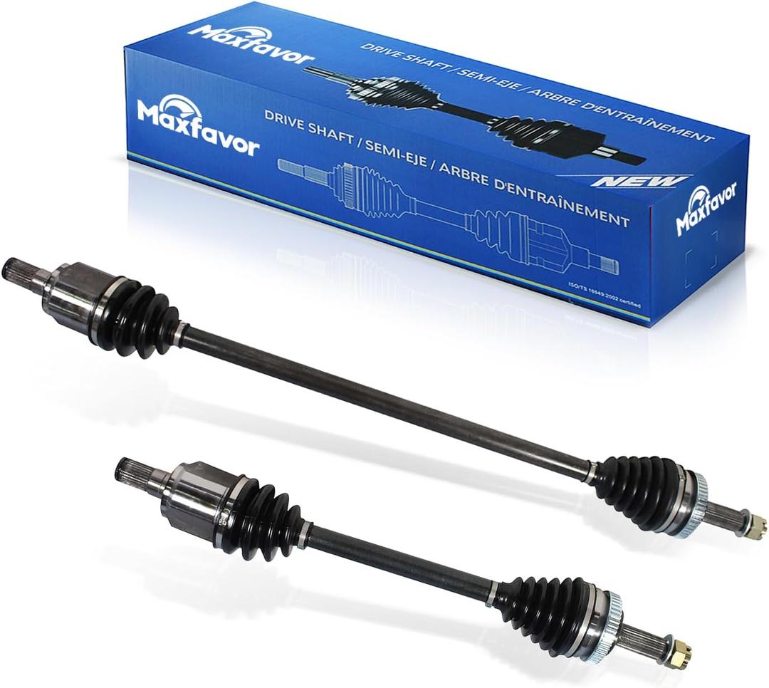 Maxfavor CV Axle Shaft Assembly fit for 2007 2008 2009 2010 2011 Dodge Caliber, 2007-2017 Jeep Compass Patriot, Automatic CVT Trans FWD (Front Wheel Trans), CV Axle Front Passenger Driver
