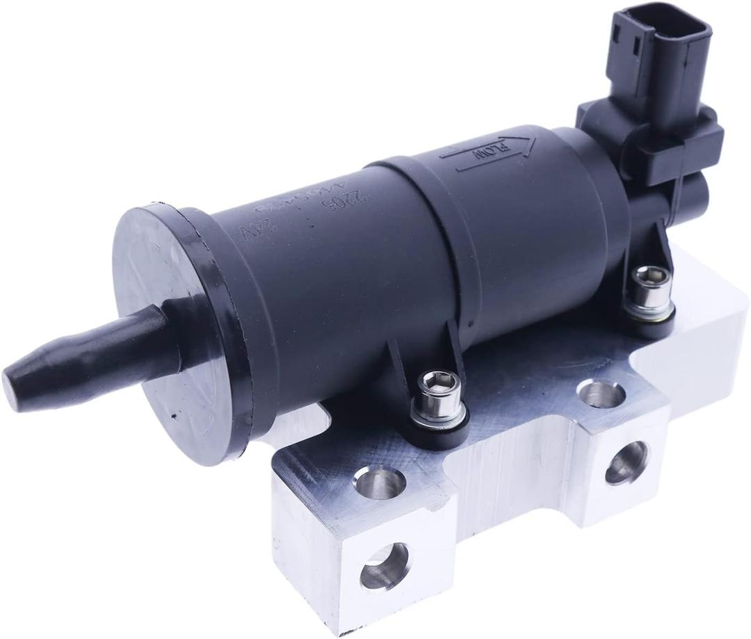 24V Fuel Transfer Pump 446-5409 4465409 Compatible for Caterpillar CAT C4.4 C6.6 C7.1 312E 312F 313F 924K 930K 938K