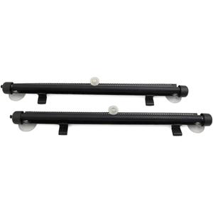 XYWHPGV 2pcs Black Retractable Perforated Car Side Window Sun Shade Roller Protector(3f0dc bc787 5ea2a 6d731 ec4f6 8b76d