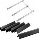 Spirit II E-310 Grill Replacement Parts for Weber Spirit E310 Natural Gas Grill Parts 3 Burner Spirit and Spirit 2 300 Series Spirit E-310 E-330 E330 310 GS4 7636 Flavorizer Bars 68950 Burner Tube Kit