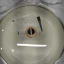 SENSARTE Ceramic Nonstick Frying Pan Skillet with Lid, 13.3 Inch Large Deep Frying Pan, 6 Qt Saute Pan, Induction Pan, Healthy Non Toxic Cooking Pan with Helper Handle, PFOA PFAS PTFE Free