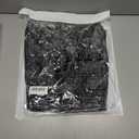 ASPO Men's Windproof Warm Golf Vest Outerwear with 6 Pockets Waterproof Winter Softshell Sleeveless Puffer Jacket for Hiking (X-Large, Black)