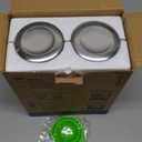 Home EC Premium Stainless Steel Sea Salt and Pepper Grinder Set of 2 - Adjustable Ceramic - Tall Glass Salt and Pepper Shakers - Kitchen Spice Mill W/Funnel & EBook