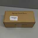 Cisily Sponge Holder for Kitchen Sink, Sink Caddy Organizer with High Brush Holder, Kitchen Countertop Organizers and Storage Essentials, Rustproof 304 Stainless Steel (Black, 9.25)