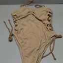 Narecte One Piece Swimsuit Women Bathing Suit Sexy High Cut Women's One-Piece Swimsuits Monokini One Piece Bathing Suit M