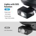 Electric Wheelchair Led Light Power Wheelchair Accessories,3 Pin XLR Head High Brightness Adjustable Angle, Night Lighting Controller for Most Models of Motorized Wheelchair