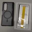 MOBOSI for Samsung Galaxy Z Fold 7 Case with Privacy Screen Protector, [Compatible with Magsafe], [Built-in Kickstand & Full Body Hinge Protection] Magnetic Slim Phone Case for Z Fold7, Black