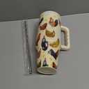 Tumbler, Chicken Design. Size: 10 inches