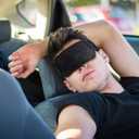 100 Pack Eye Mask Disposable Blindfolds for Games with Nose Pad Soft Eye Cover Party Pack Sleep Eye Masks Eye Shade Mask Women Men Kids (Black)